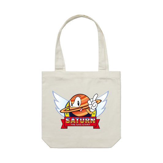 SATURN THE GAS GIANT TOTE