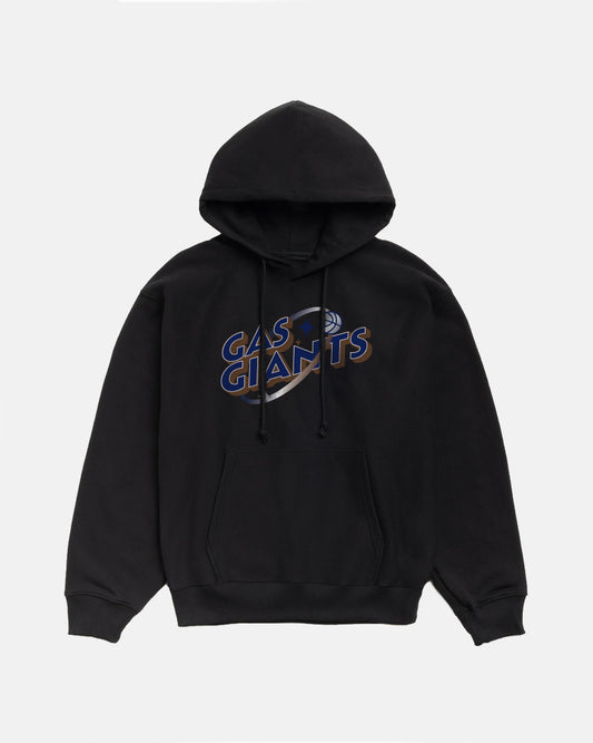 GAS GIANTS BALL LOGO HOODIE BLACK