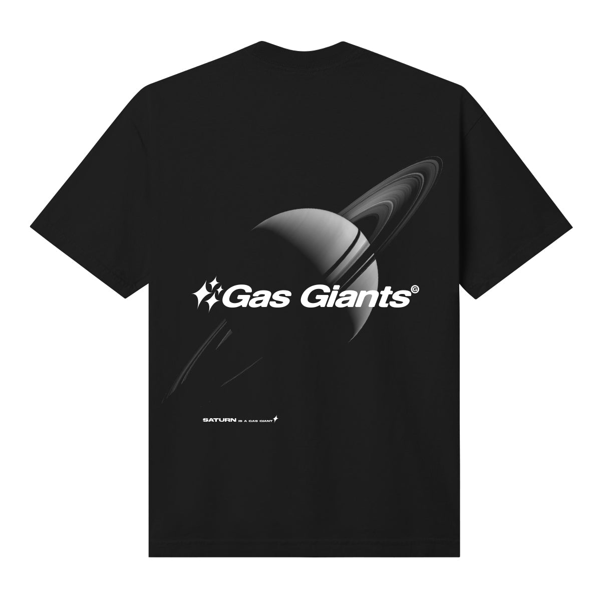SATURN IS A GAS GIANT T-SHIRT